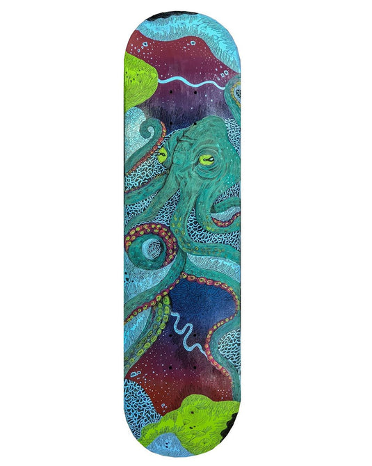 Octopi - Skate deck (Hand Painted) Decor Slimjim 