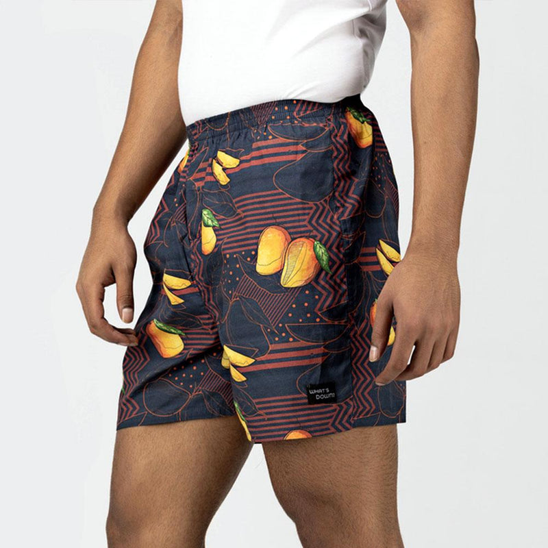 Load image into Gallery viewer, Orange Mango Boxers Boxers Whats&#39;s Down 

