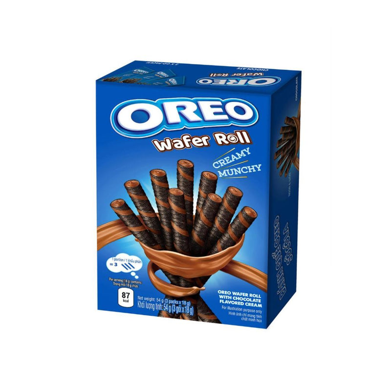 Load image into Gallery viewer, Oreo Chocolate Wafer Rolls Munchies Oreo Chocolate 

