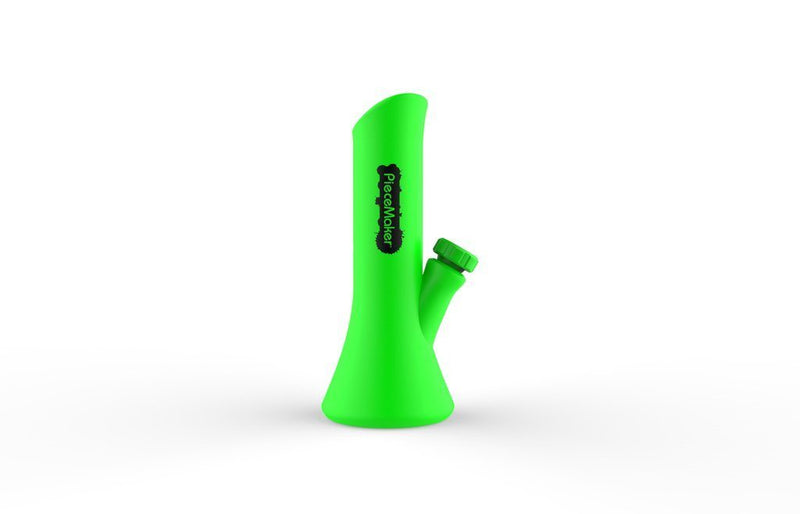 Load image into Gallery viewer, Piecemaker - Kali Water Pipe piecemaker Green Glow 
