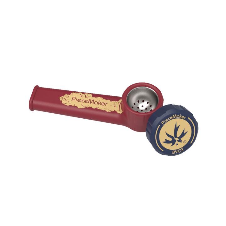 Load image into Gallery viewer, Piecemaker - Karma pipe Piecemaker Barna Burgundy 
