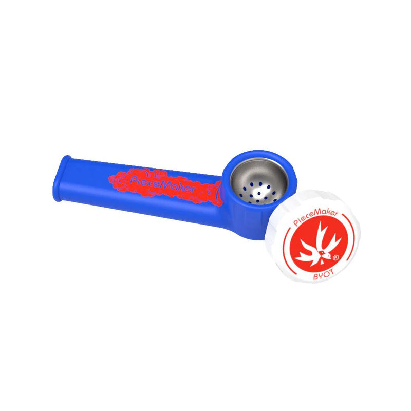 Load image into Gallery viewer, Buy Piecemaker - Karma pipe Breakout Blue | Slimjim India
