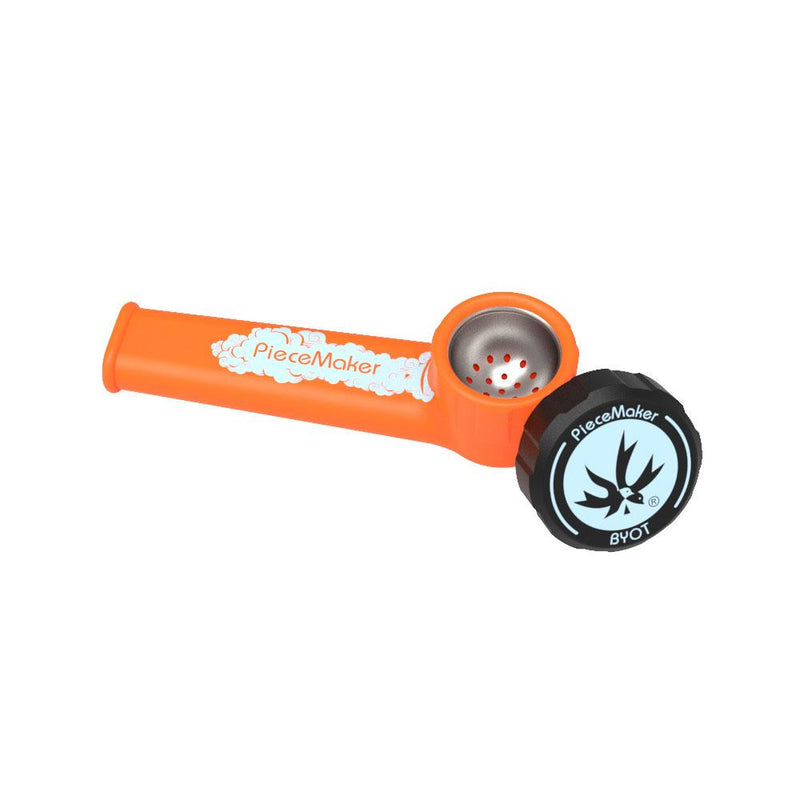 Load image into Gallery viewer, Piecemaker - Karma pipe Piecemaker Octane Orange 
