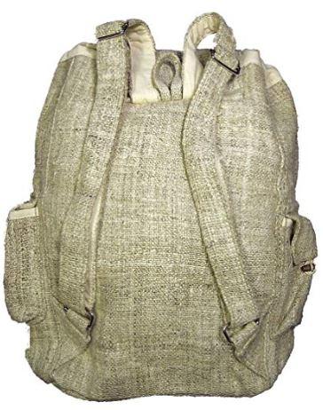 Load image into Gallery viewer, Plain Hemp Backpack BAGS Himalayan Hemp 
