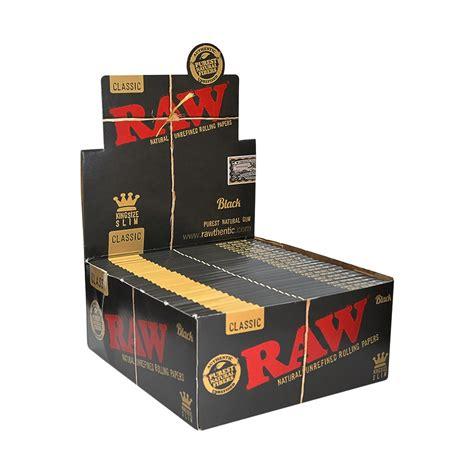 Raw Black KS - Paper Paraphernalia HBI 50 