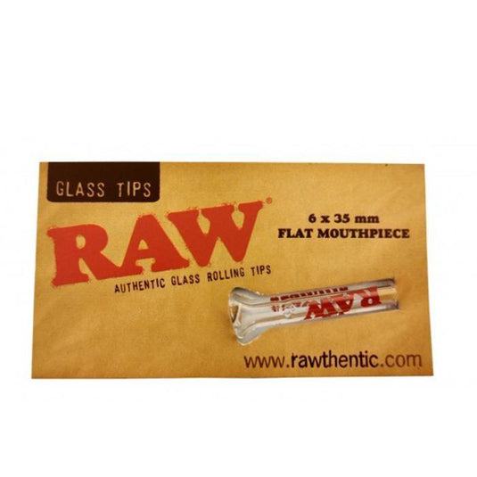 RAW Glass Tip (Flat Mouthpiece) Glass Filter RAW 