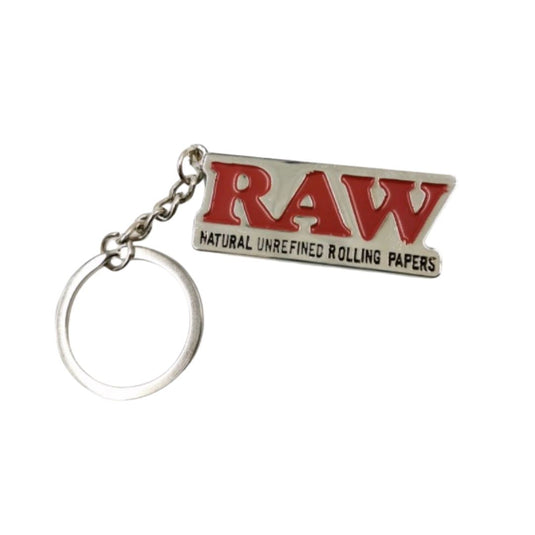 Buy RAW Keychain - Silver Metal | Slimjim India 