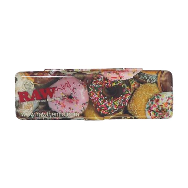Load image into Gallery viewer, Buy RAW - Paper Tin Case Paper Case Donuts | Slimjim India
