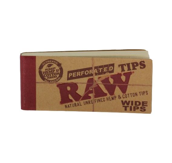 Raw Perforated Wide Tips Paraphernalia HBI 