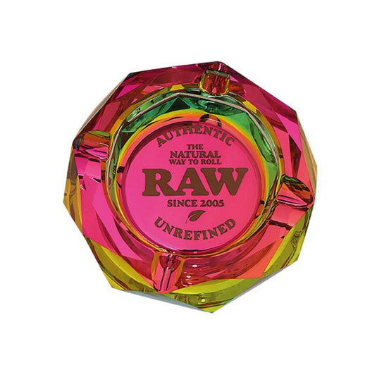 Buy RAW Rainbow Glass Ashtray Ashtrays | Slimjim India