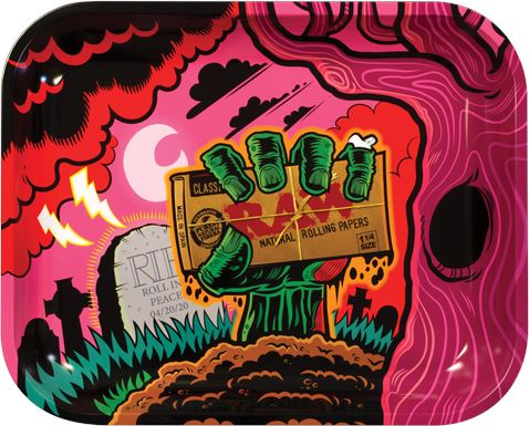 RAW Zombie Rolling Tray - Medium Rolling Tray RAW 