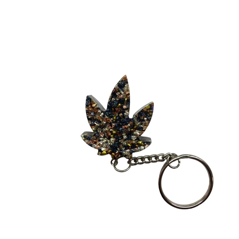 Load image into Gallery viewer, Buy RDK - Weedleaf Keychains Ashtray Shimmer | Slimjim India
