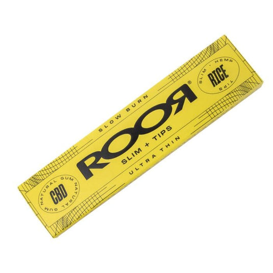 Buy Roor - Ultra Thin King Size Slim Papers + Tips ( 3 VARIETIES ) Rolling Papers + Tips Roor Rice Papers- Ultra Thin King Size Slim + Tips | Slimjim India