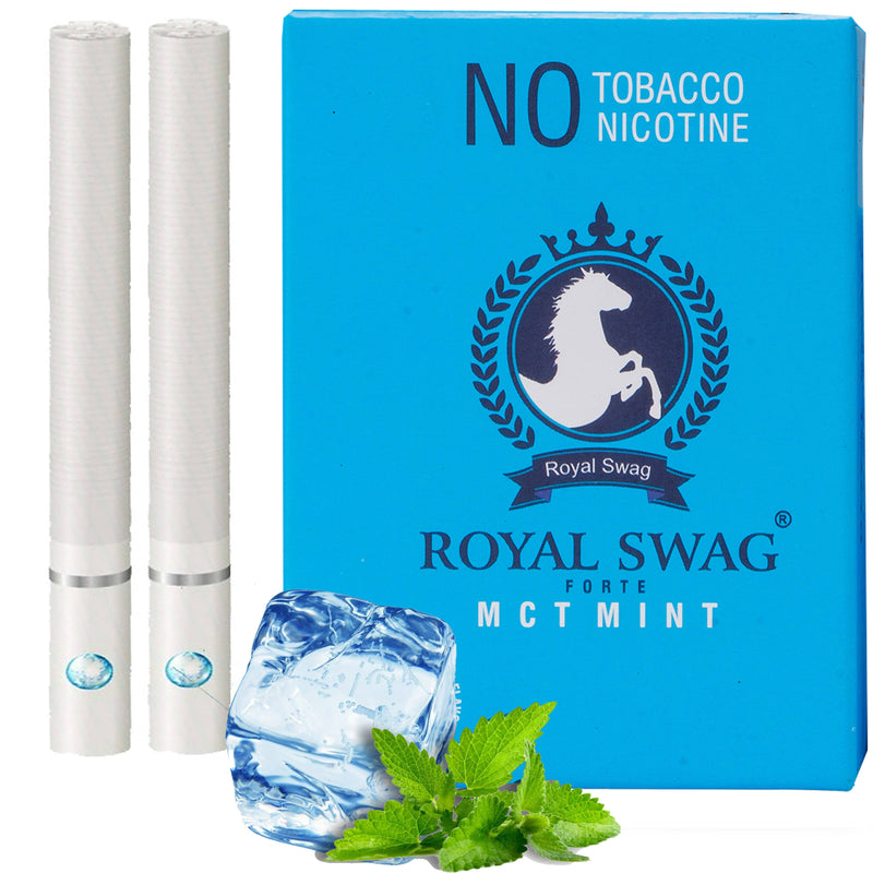 Load image into Gallery viewer, Buy ROYAL SWAG Herbal Cigarette Mint Flavour (Pack Of 20) Herbal Cigarettes | Slimjim India
