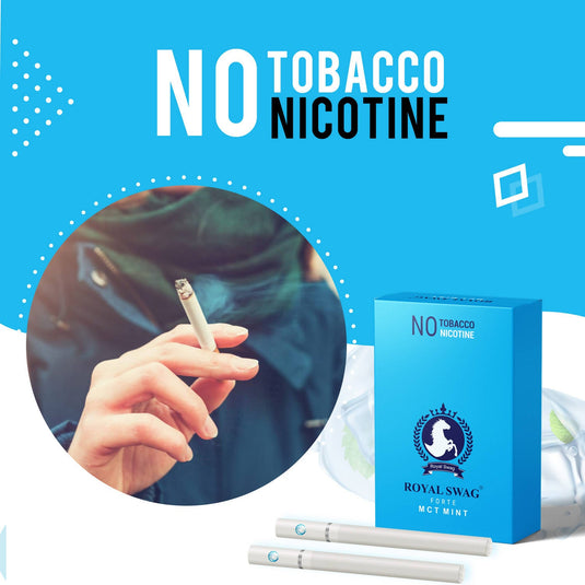 Buy ROYAL SWAG Herbal Cigarette Mint Flavour (Pack Of 20) Herbal Cigarettes | Slimjim India