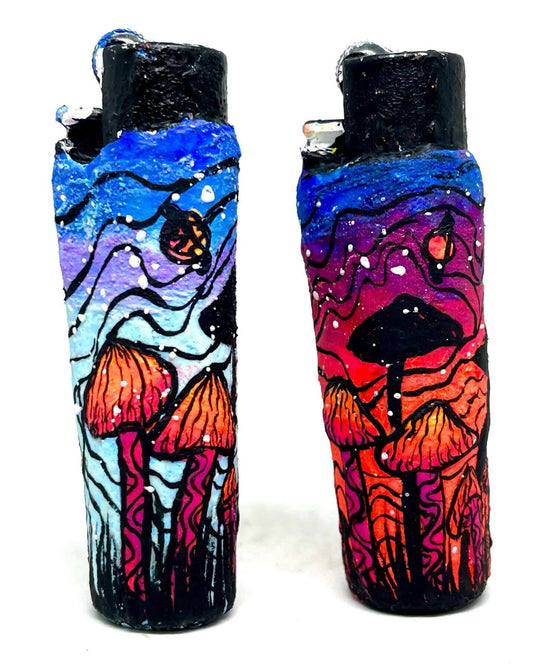 Buy Shrooming Around - Custom Clipper Lighter Lighter | Slimjim India
