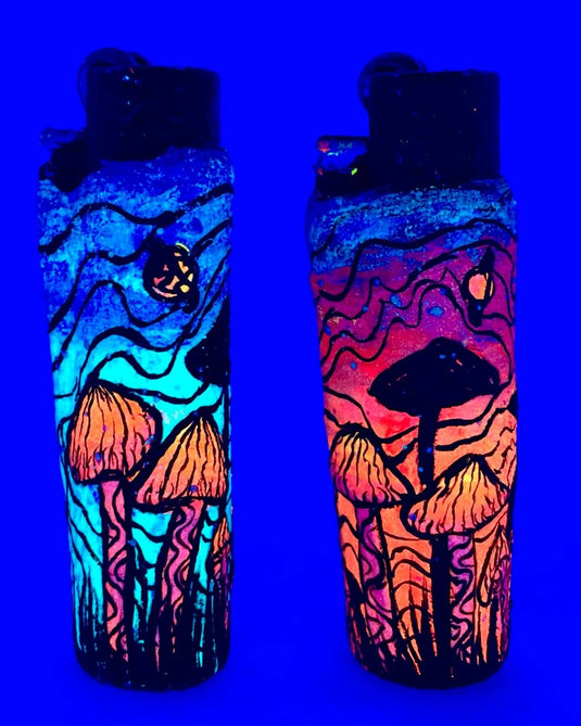 Buy Shrooming Around - Custom Clipper Lighter Lighter | Slimjim India