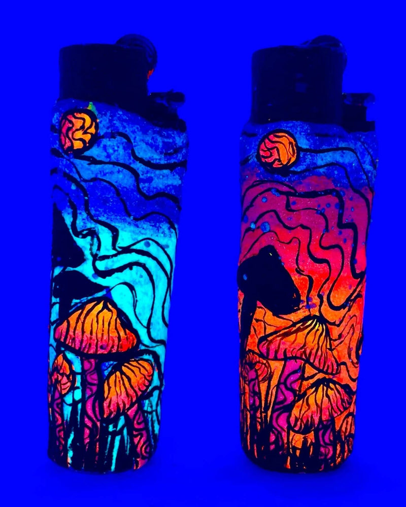 Load image into Gallery viewer, Buy Shrooming Around - Custom Clipper Lighter Lighter | Slimjim India
