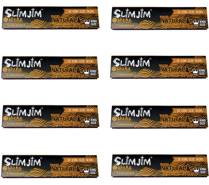 Slimjim Browns Skins- 4 Pack Combo (BUY 4, GET 4 FREE) Smokeables Slimjim 