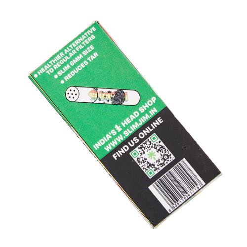 Load image into Gallery viewer, Buy Slimjim - Classic Carbon Filters (6MM) (Pack of 10) | Slimjim India
