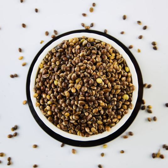 Buy Slimjim - Hemp Seeds Raw Toasted (150g) Hemp seeds | Slimjim India