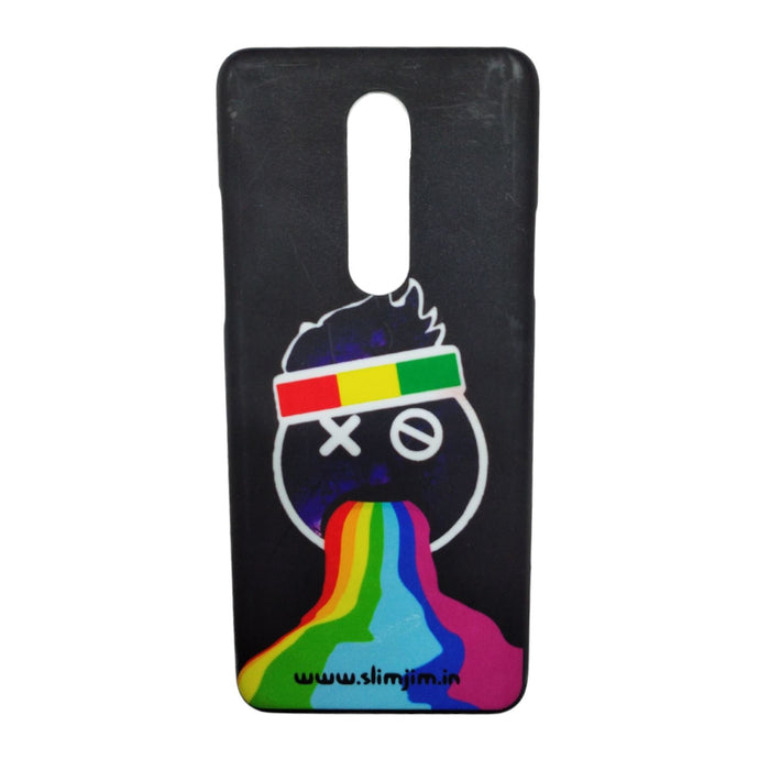 Slimjim - Mobile Cover ( Rainbow Spills ) Phone Cover Printland One Plus 8 