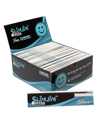 Slimjim Skins Super Slim King Size (Box of 50) Paraphernalia Slimjim 