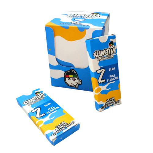 Buy Slimjim - Splash Carbon Filters (7mm) (Pack of 10) | Slimjim India