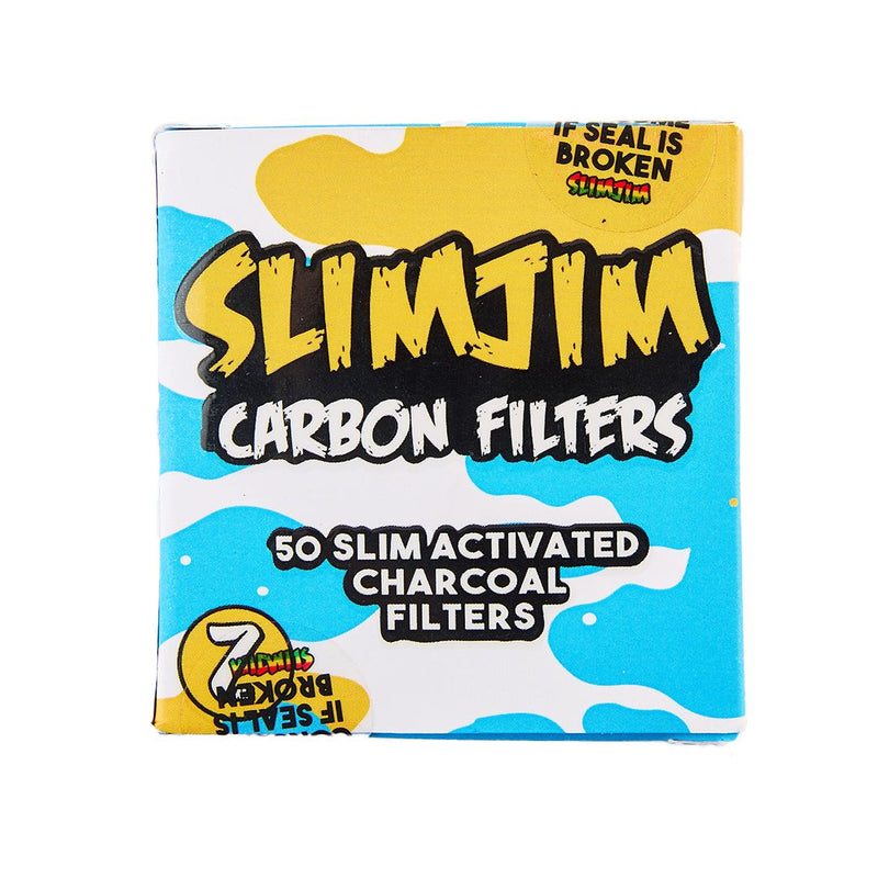 Load image into Gallery viewer, Buy Slimjim - Splash Carbon Filters (7MM) (Pack of 50) Filters &amp; Screens | Slimjim India
