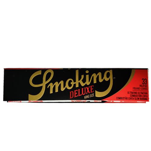 Smoking Deluxe King Size rolling papers smoking 