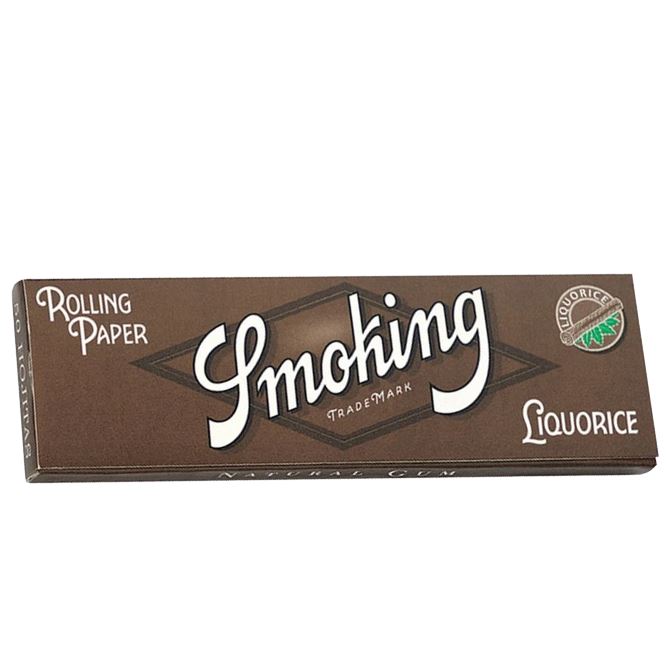 Smoking Liquorice 1 1/4th size papers rolling papers smoking 
