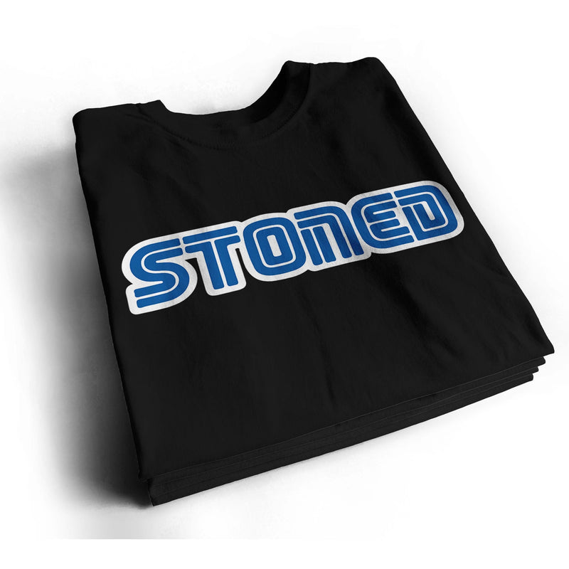 Load image into Gallery viewer, Stoned - Black T Shirt High Tees 
