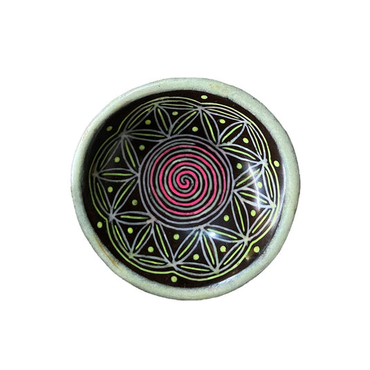 Supernova Spiral Glow In The Dark Mixing Bowl | Slimjim Online