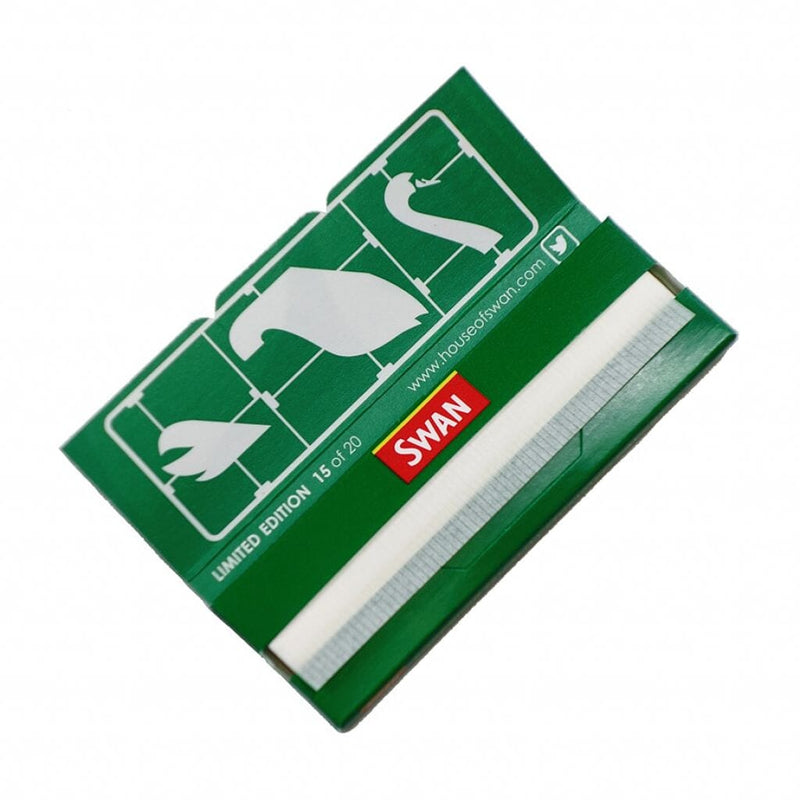 Load image into Gallery viewer, Buy Swan - Green 1 1/4th Paper Rolling Paper | Slimjim India
