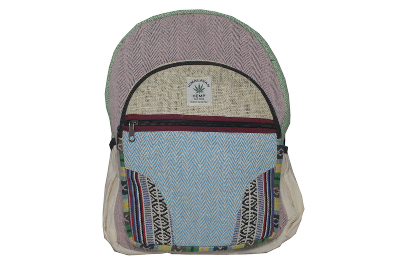 Load image into Gallery viewer, THC Hemp Duo Patch Backpack Bags Himalayan Hemp 
