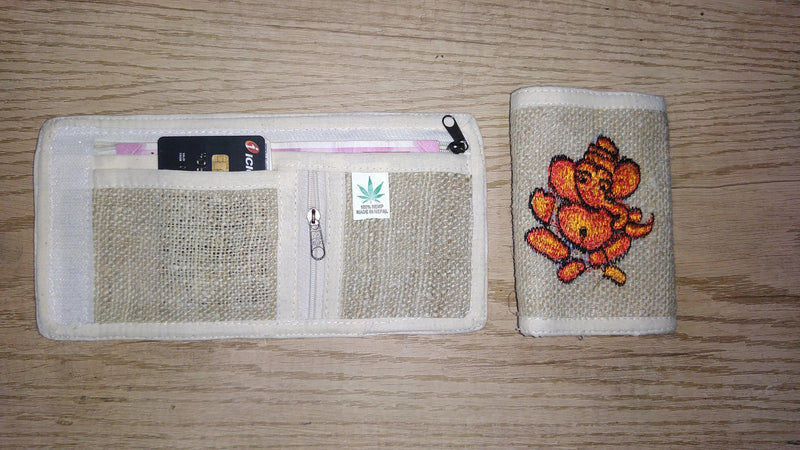 Load image into Gallery viewer, THC Hemp Wallet - Assorted Wallets THC Ganesh 
