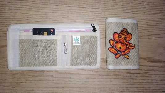 THC Hemp Wallet - Assorted Wallets THC Ganesh 