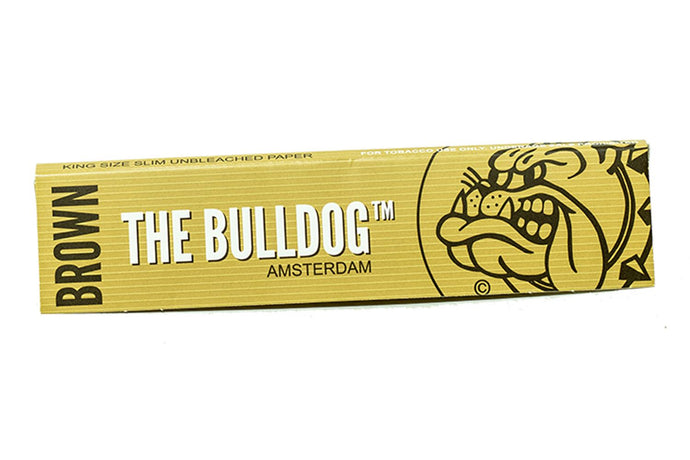 The Bulldog Brown King Size Papers Paraphernalia Bulldog 