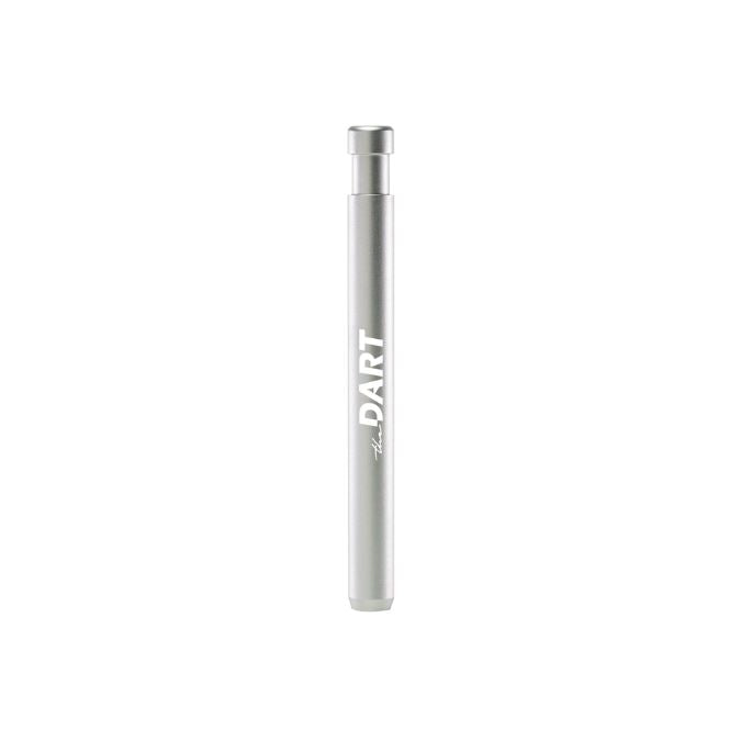 Load image into Gallery viewer, Buy The Dart - One Hitter pipe Silver | Slimjim India
