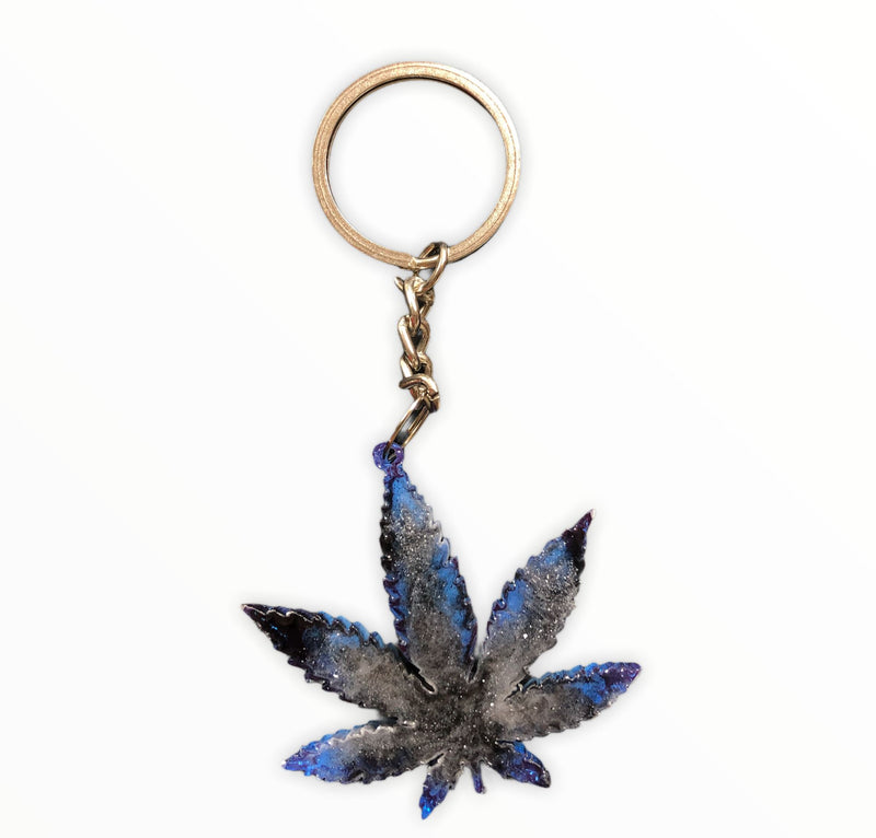 Load image into Gallery viewer, The Leaf - Keychain keychain Jabra Junction Mignight Blue 
