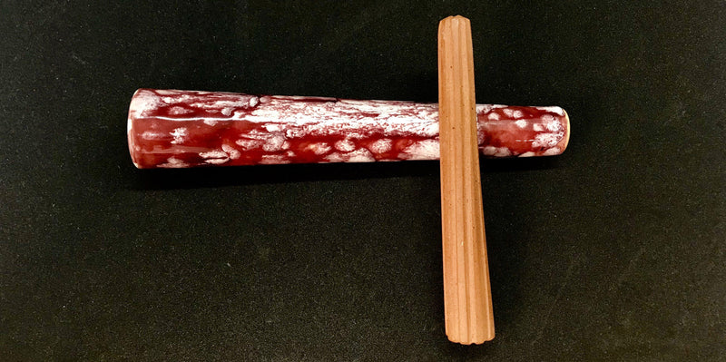 Load image into Gallery viewer, The Red Moon Italian Clay Chillum (5 Inch) chillum Patrick&#39;s Chillums 

