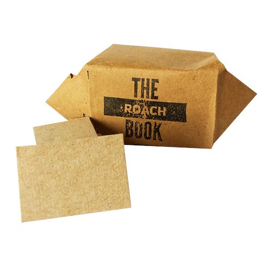 The Roach Book - Brown Natural Filter Tips (Pack of 10) Paraphernalia trb 