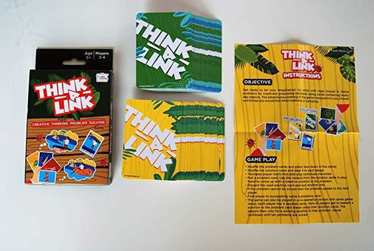 Think-A-Link Card Game Playing Cards Party Pad 