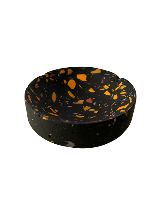 Buy Tinkerings - Black Terrazzo Ashtray| Slimjim India