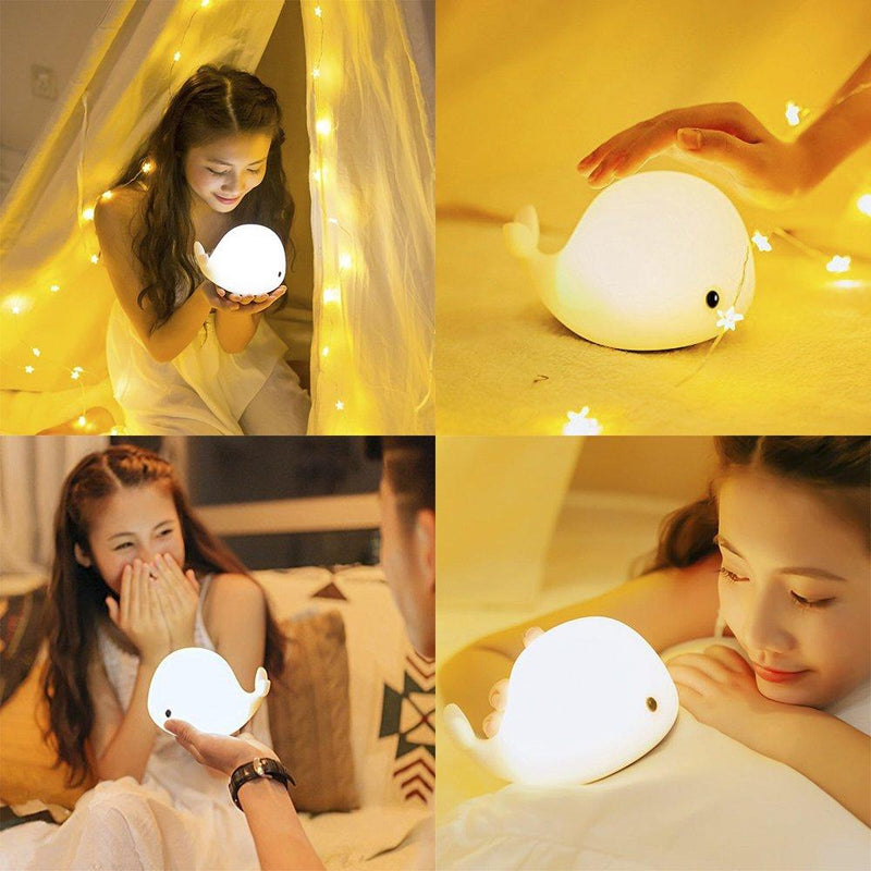 Load image into Gallery viewer, Whale Colour Changing Night Lamp Lamp Slimjim 
