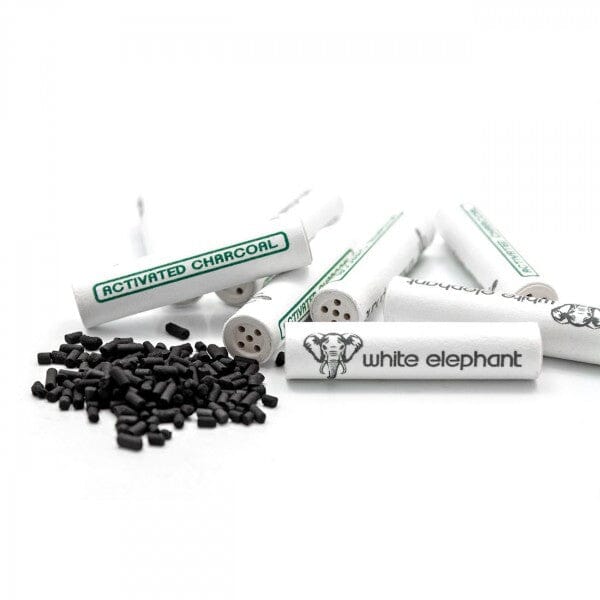 Load image into Gallery viewer, Buy White Elephant Superflow - Activated Charcoal Filter (6mm) Activated Charcoal Filters | Slimjim India
