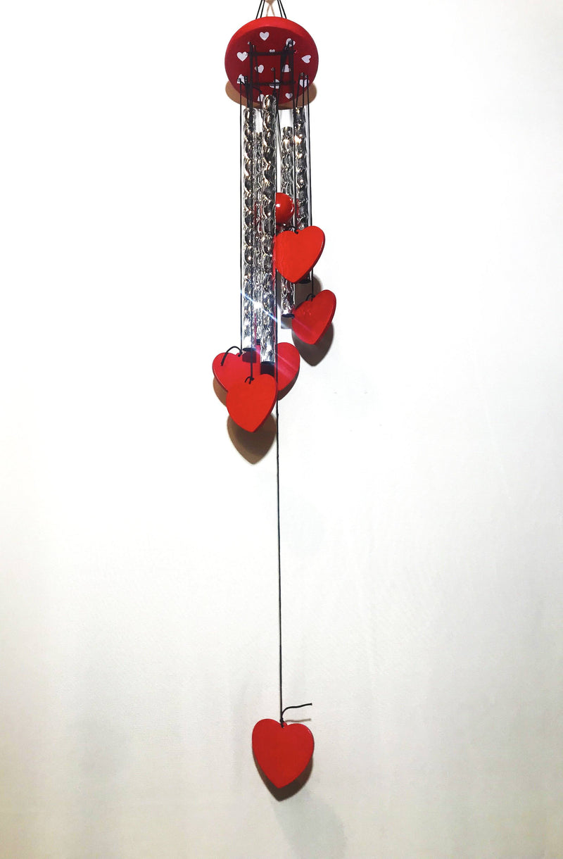 Load image into Gallery viewer, Wind Chimes - Sweet Dreams Windchimes Party Pad Red 
