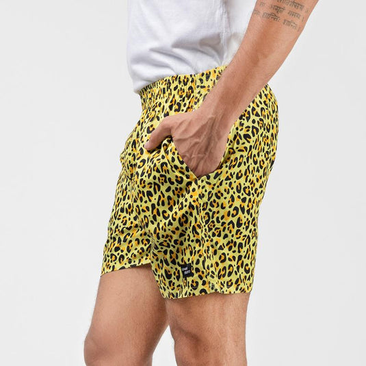 Yellow Leopard Boxers Boxers Whats's Down 